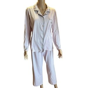 Laura Ashley striped pajama set Size XL